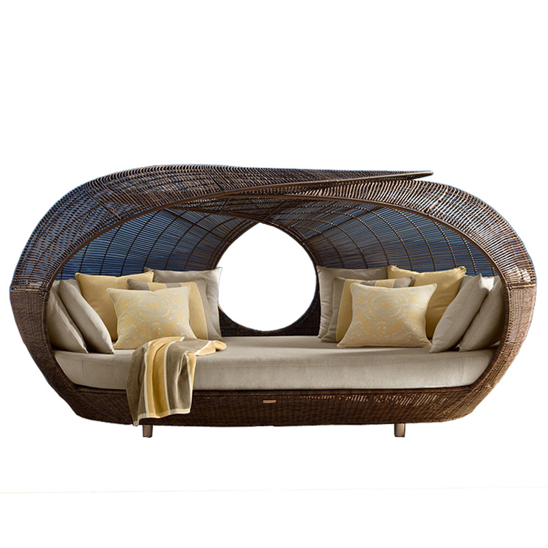 Outdoor Daybed Furniture - Wyprzedaż na zewnątrz: Wysokiej jakości półokrągłe
