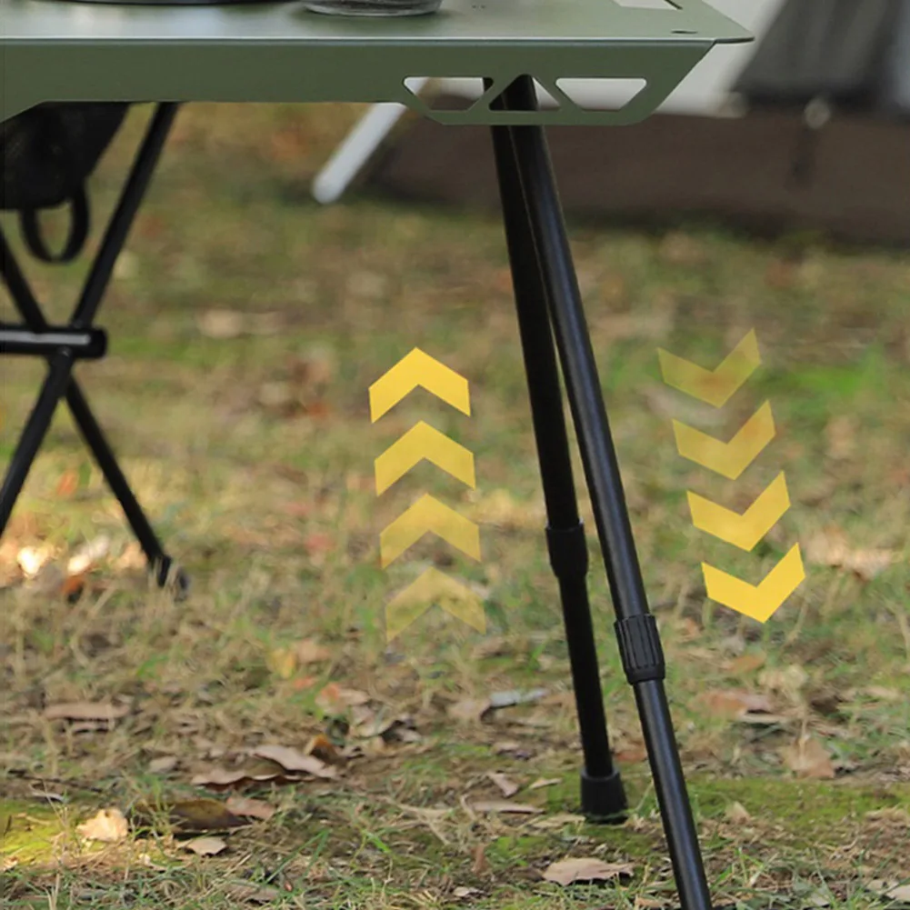 Outdoor Furniture Diy - Składane nogi do stołu kempingowego, metalowe