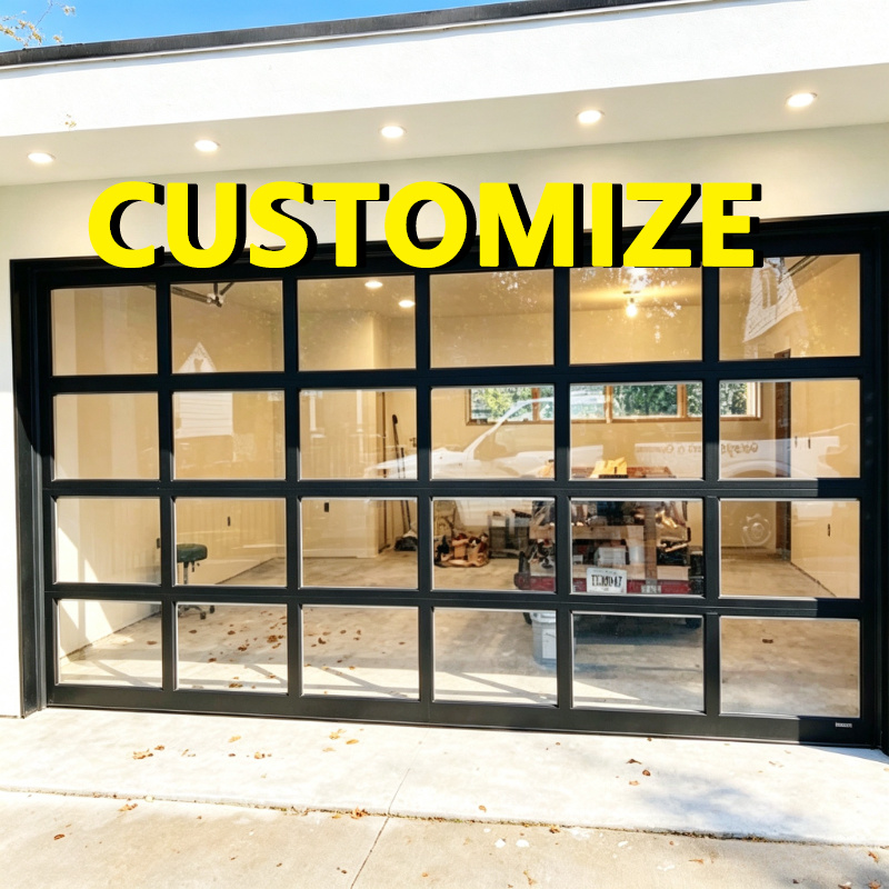 Outdoor Furniture Metal - Garażowe drzwi sekcjonalne z czujnikiem światła