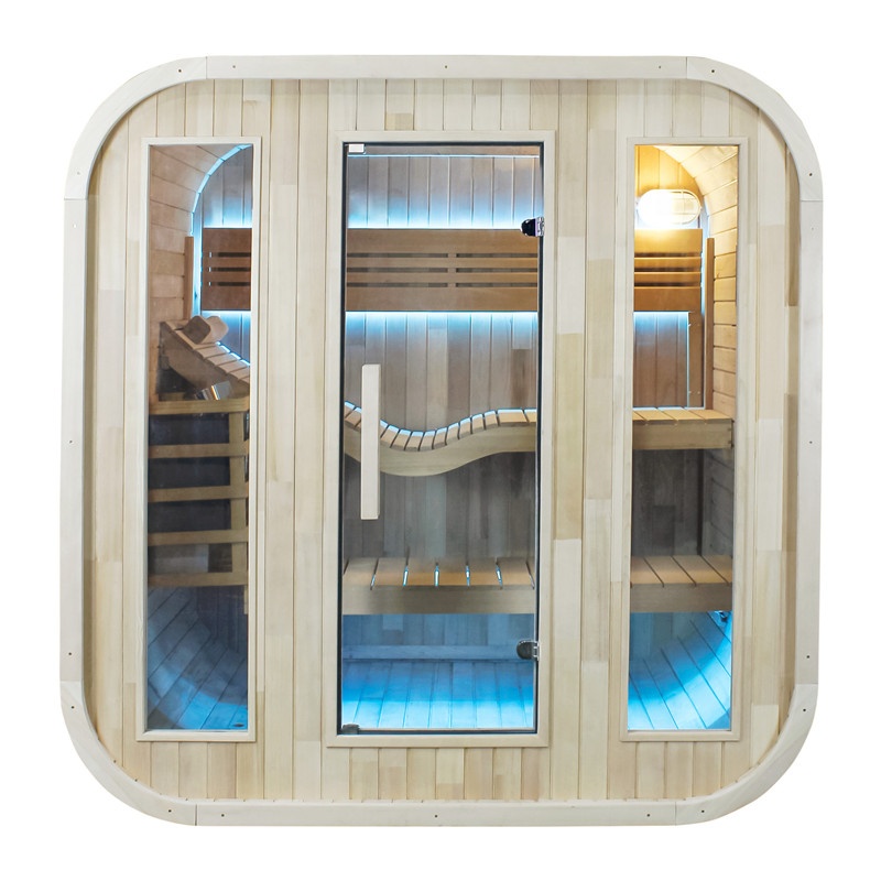 Outdoor Furniture Wood - Zewnętrzna sauna w stylu nowoczesnym, sauna