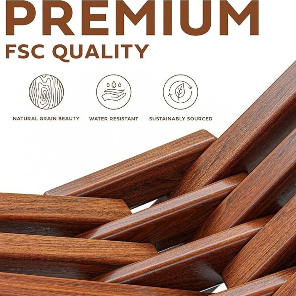 Zestaw 2 drewnianych składanyc – Outdoor Furniture Diy recenzja i cena