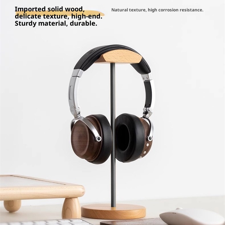 Stojak na słuchawki z drewna o – Outdoor Furniture Wood recenzja i cena