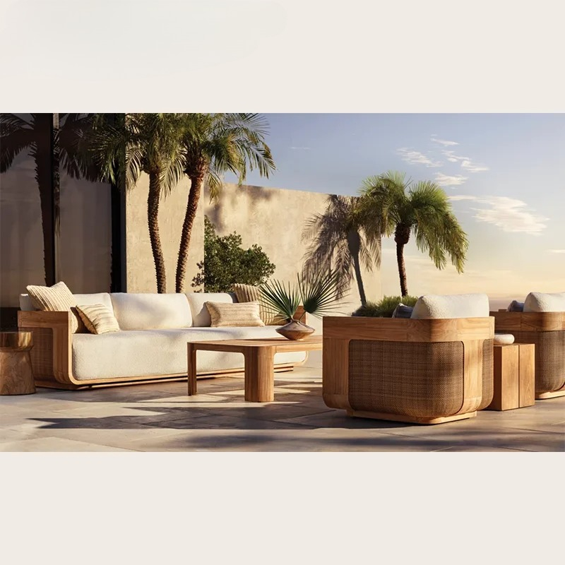 Zestaw mebli ogrodowych z drew – Outdoor Furniture Luxury recenzja i cena