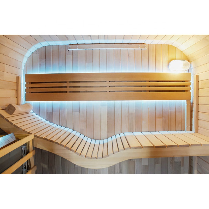 Zewnętrzna sauna w stylu nowoc – Outdoor Furniture Wood recenzja i cena