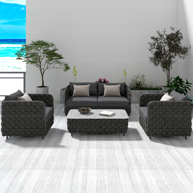 3-osobowy zestaw sof rattanowy – Outdoor Furniture Luxury recenzja i cena