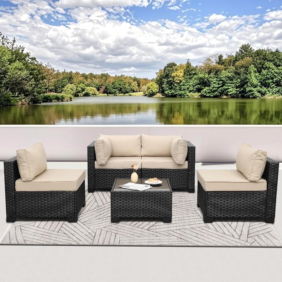 Zestaw mebli ogrodowych składa – Outdoor Furniture Metal Chairs recenzja i cena