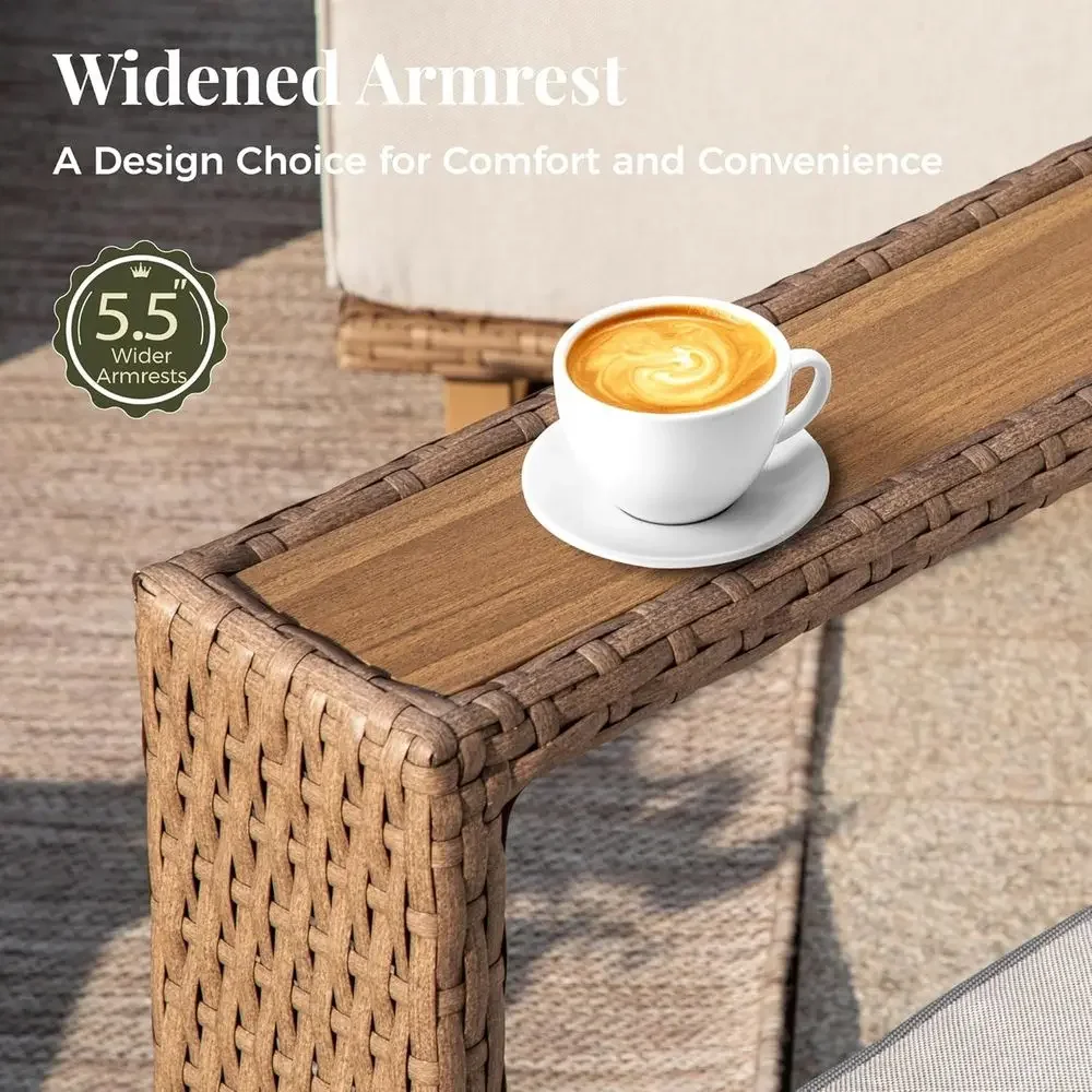 6-częściowy zestaw wypoczynkow – Outdoor Furniture Luxury recenzja i cena
