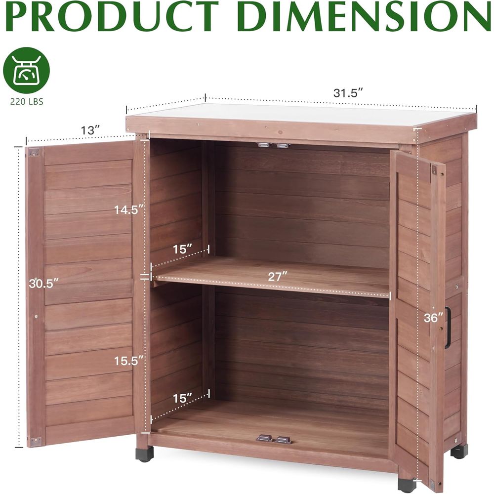 Szafka do przechowywania na ze – Outdoor Furniture Wood recenzja i cena