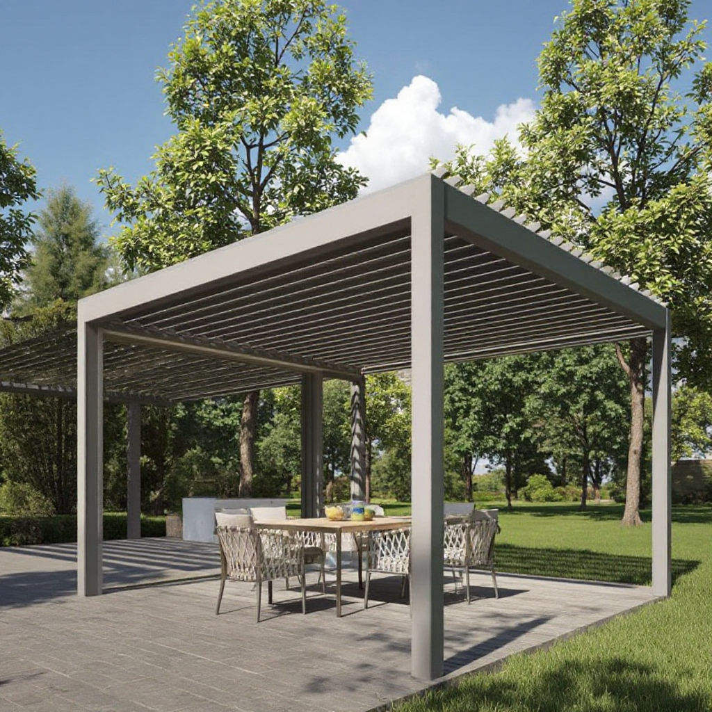 Pawilon Villa Fashion z odporn – Outdoor Furniture Metal recenzja i cena